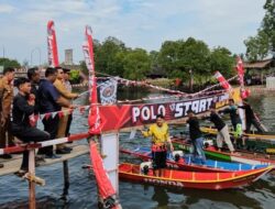 Walikota Langsa Lepas Start Balap Boat Wisata Gampong Proklim Semarakkan HUT RI KE-80