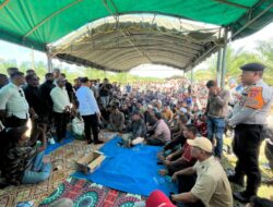 PEMERINTAH DAN PTPN IV REGIONAL VI SEPAKATI PENYELESAIAN DAMAI KONFLIK LAHAN COT GIREK DALAM WAKTU 2 BULAN
