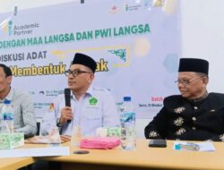 Jaga Adat Bentuk Akhlak, IAIN Gelar Diskusi Bersama MAA dan PWI Langsa