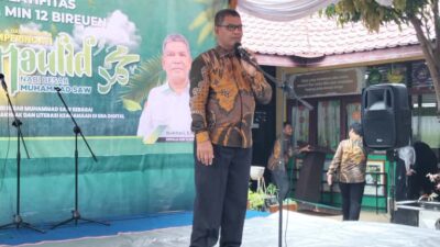 MIN 12 Bireuen Santuni Puluhan Anak Yatim dan Kenduri Maulid Nabi Muhammad SAW 1447 H.