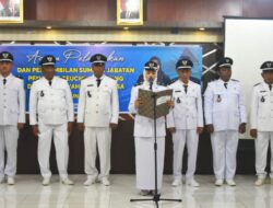 Walikota Langsa Lantik 7 Pj Geuchik