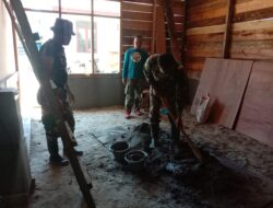 Satgas TMMD Kodim 0106 Aceh Tengah Genjot Pembangunan Rumah Layak Huni di Silih Nara