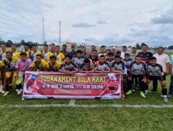Gampong Paya Bujok Seulemak Gelar Turnamen Bola Kaki Pemuda Cup 