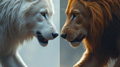 Antara Singa  dan Serigala Liar “Soal Kekuatan dan Harga Diri”