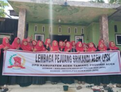 Rapat koordinasi Pembentukan Pengurus Lembaga pejuang Srikandi Aceh (LPSA) Di Kabupaten Aceh Tamiang.