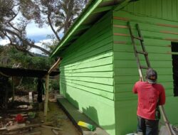 Pembangunan Rumah Kasnawati di Desa Rotih Capai 90 Persen, Satgas TMMD Kejar Penyelesaian