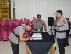 Kapolres Aceh Timur Sertijab Kasat Intelkam dan Kapolsek serta Lantik Kasat Reskrim 
