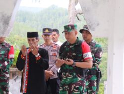 Dansatgas TMMD ke-126 Kodim 0106 Pimpin Ziarah ke Makam Datu Merah Mege