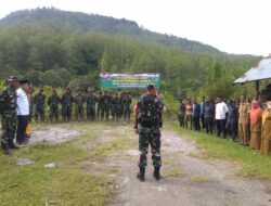 Satgas TMMD Kodim 0106 Aceh Tengah Gelar Karya Bakti di Makam Datu Merah Mege