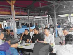 Kasat Reskrim, Kasat Intel dan Kasi Humas Polres Simeulue Ngopi Bareng Bersama Wartawan *