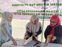 Perkuat Kemitraan, PT CMN Jalin Kerjasama dengan PN Langsa dan Aceh Tamiang