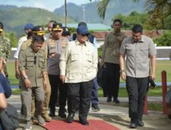Presiden RI Prabowo Subianto Tiba di Bandara Silangit untuk Tinjau Penanganan Bencana di Tapanuli Utara