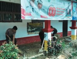 “Brimob Polda Sumut Gerak Cepat Pulihkan Sekolah di Garoga : Semangat Kemanusiaan yang Menguatkan Tabagsel.”