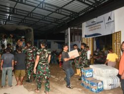 Tim Gulbencal Kodam I/BB Salurkan Bantuan Logistik ke Masyarakat dan Posko Pengungsian di Batang Toru-Taput