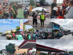 Babinsa Kodim 0204/Deli Serdang Amankan SPBU Pasca Banjir, Pastikan Distribusi BBM Tetap Lancar dan Kondusif