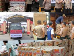 Polresta Deli Serdang Salurkan Bantuan Sosial untuk Korban Banjir di Wilayah Hukum Polres Langkat