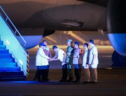 Presiden RI Prabowo Subianto Tiba di Bandara Internasional Kualanamu Deli Serdang, Kembali Tinjau Banjir Bandang dan Longsor di Sumut dan Aceh