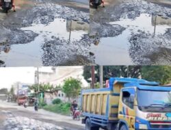 Jalan Lintas Sumatera Kota Galang–Pagar Merbau Rusak Parah, Warga Sudah Demo Pemkab Deli Serdang dan Pemprov Sumut Tetap Bungkam