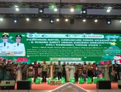 Perayaan Natal Gabungan Dinas Kesehatan dan RSUD Deli Serdang Tahun 2025, Bupati Deli Serdang : “Mari Melangkah Lebih Baik di Tahun 2026”