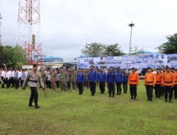 Polresta Deli Serdang Laksanakan Apel Gelar Pasukan Operasi Lilin Toba 2025 di Lapangan Apel Mapolresta Deli Serdang
