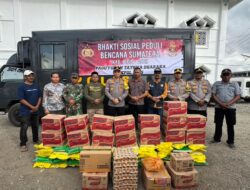 Kapolres Pidie Salurkan Bantuan Akpol 2005 Untuk Warga Terdampak Banjir di Kabupaten Pidie