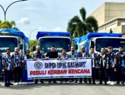 Keluarga Besar DPD IPK Sumut Laksanakan Baksos dengan Salurkan Bantuan Kemanusiaan kepada Warga Korban Bencana Banjir Bandang dan Longsor di Sumut