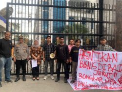 Puluhan Mahasiswa GEMA-SU Gelar Aksi Unjuk Rasa di Depan Kejati Sumut, Desak APH Usut Dugaan Korupsi Pengadaan Bahan Makanan WBP di Lapas Kelas IA Medan