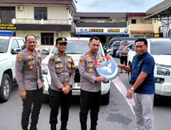 Bentuk Apresiasi dan Terima Kasih, Pemkab Deli Serdang Berikan 3 Unit Kendaraan Operasional kepada Polrestabes Medan