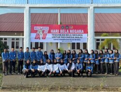 KUATKAN SEMANGAT PATRIOTISME, LAPAS PEREMPUAN SIGLI GELAR UPACARA HARI BELA NEGARA