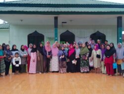 Puluhan Massa Aliansi Pengawal Masjid Al-Ikhlas, Mahasiswa UIN dan Ummat Islam/Jama’ah Datangi Masjid Al-Ikhlas Ex Complex Veteran di Desa Medan Estate, Tuntut Minta Kembalikan Masjid Al-Ikhlas