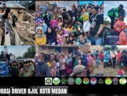 Kolaborasi Ojol Kota Medan Turun Langsung Salurkan Bantuan Bentuk Kepedulian Sesama Masyarakat Aceh Tamiang Korban yang Terdampak Bencana Banjir Bandang dan Longsor