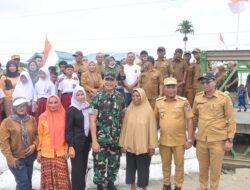 Jembatan Bailey Rampung, Aktivitas Warga 3 Desa di Kecamatan Hamparan Perak Diharapkan Segera Pulih