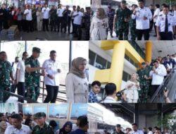 Pangdam I/BB bersama Forkopimda Provinsi Sumut Tinjau Arus Mudik Nataru 2025/2026 di Bandara Internasional Kualanamu Deli Serdang dan Stasiun Kereta Api Medan