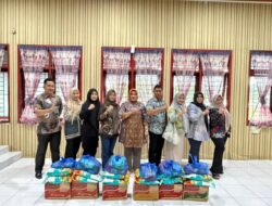 Wujud Kepedulian, Lapas Perempuan Sigli Salurkan Bantuan Sosial Kementerian Imigrasi dan Pemasyarakatan bagi Pegawai Terdampak Banjir