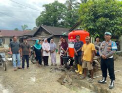 Kapolda Sumut Bangun Sumur Bor untuk Warga Sorkam-Tapteng, Pulihkan Kehidupan Pasca Banjir Bandang dan Longsor