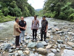 Kasat Reskrim Polres Pidie Pimpin Penyisiran Sungai, Klarifikasi Isu Tambang Ilegal