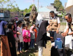 PTPN Group Buka Posko Pendidikan Kesehatan di Aceh Pidie Jaya, Edukasi Warga Cegah Penyakit Pascabencana