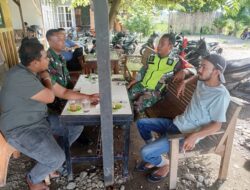 KORAMIL 11/BANDAR BARU KODIM 0102/PIDIE LAKSANAKAN KOMSOS DENGAN PEMUDA