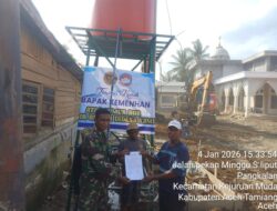 Percepatan Pemulihan Bencana Aceh Tamiang, Kemenhan RI Bangun 250 Unit Sumur Bor