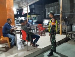 KORAMIL 11/BANDAR BARU KODIM 0102/PIDIE LAKSANAKAN PATROLI KEAMANAN DI DESA KEUDE LOUNGPUTU