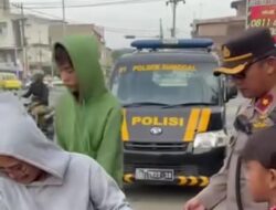 Viral,!, Kapolsek Sunggal Didatangai Anak Sekolah SD Saat Strong Point Pagi