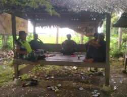 KORAMIL 11/BANDAR BARU KODIM 0102/PIDIE LAKSANAKAN KEGIATAN KOMSOS DI DESA KAYEE RAYA