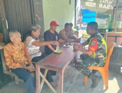Babinsa Koramil 11/Bandar Baru Kodim 0102/Pidie Laksanakan Komsos dengan Warga Desa Siren*