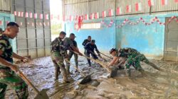 Ksatria Trunojoyo Terus Beraksi Membersihkan Lumpur Pasca Banjir Aceh