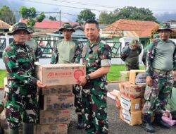 Dandim Salurkan Bantuan Logistik Melalui Koramil Jajaran Kodim 0106/Aceh Tengah