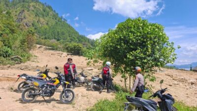 Polri di Aceh Tengah Laksanakan Patroli Pascabencana, Pastikan Tak Ada Kendaraan Tertinggal