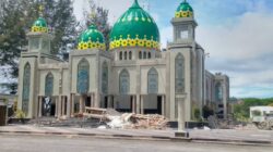 Kontrak Habis Desember 2025 Rehabilitasi Masjid Nur Nabawi Senilai Rp 856 Juta Belum Selesai