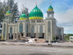 Kontrak Habis Desember 2025 Rehabilitasi Masjid Nur Nabawi Senilai Rp 856 Juta Belum Selesai