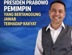 Arief Martha Rahadyan: Presiden Prabowo Menunjukkan Dedikasi Kepemimpinan yang Bertanggung Jawab terhadap Rakyat