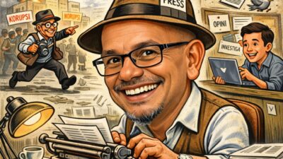 Jurnalis Tak Pernah Pensiun